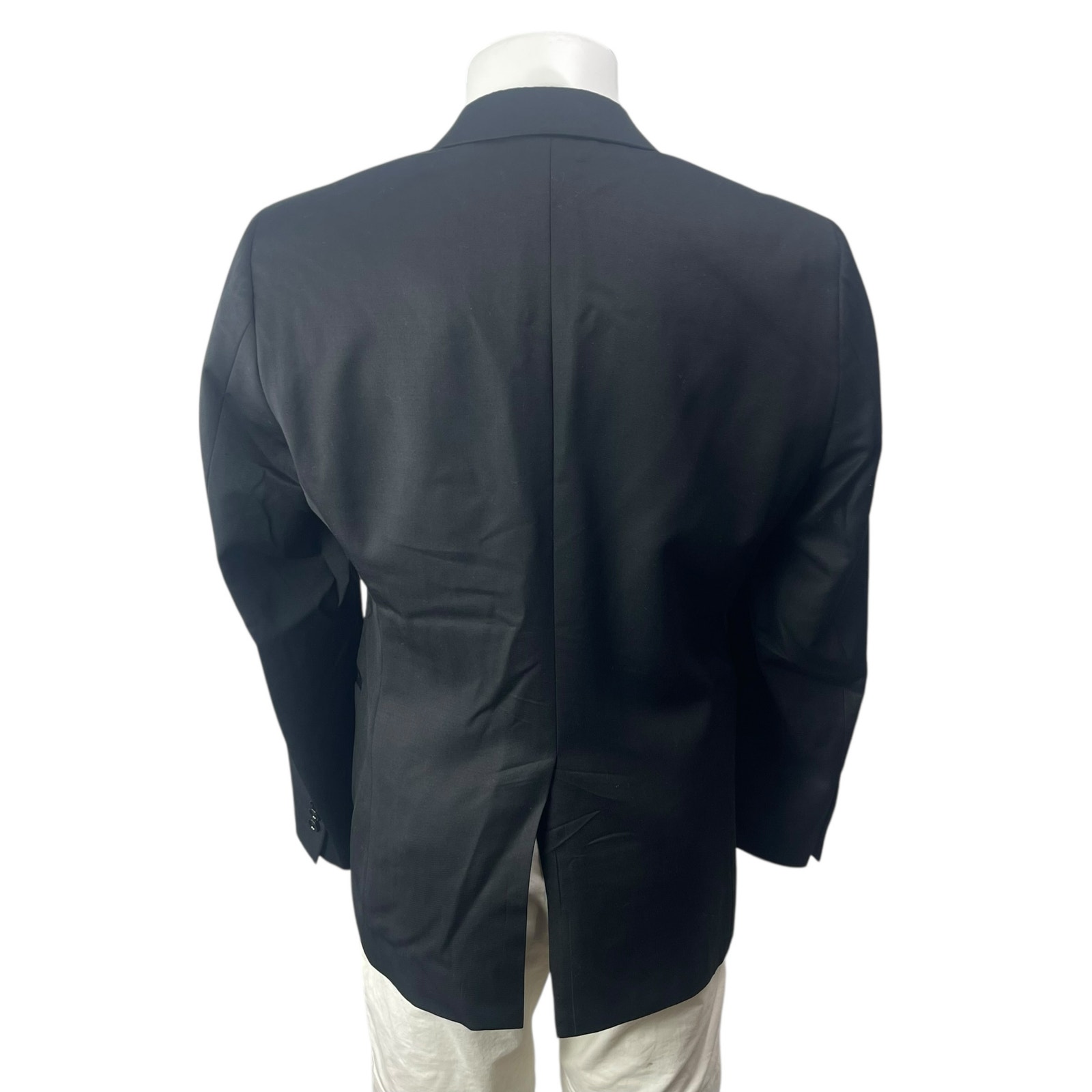 Indochino Men's Black Notch Lapel Long Sleeve Blazer Sports Suit Jacket Size M — image 2 of 7